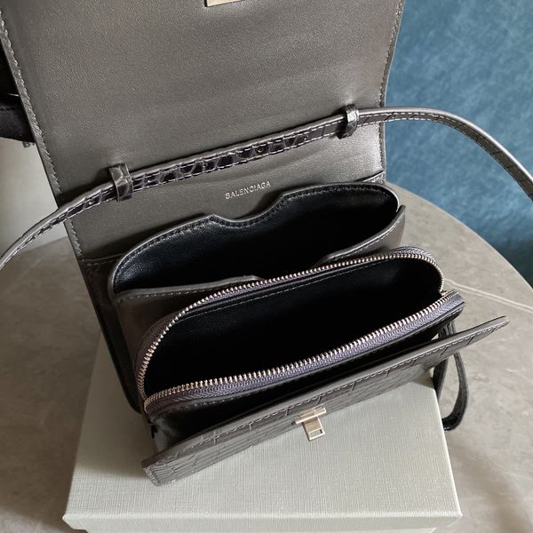 B*alenciaga Top Bag 19*14*7cm 7