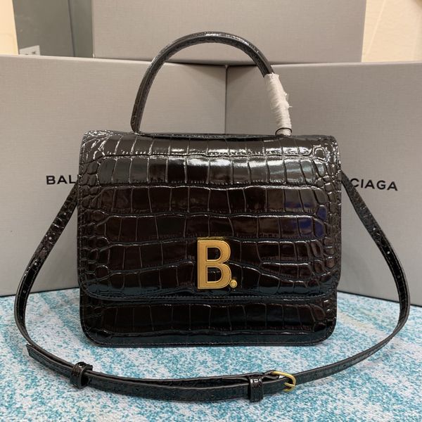B*alenciaga Top Bag 22*10*17cm 3