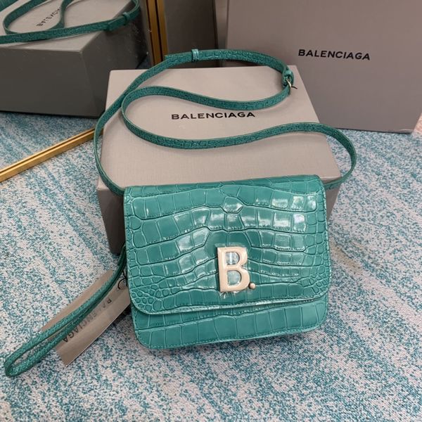 B*alenciaga Top Bag 18*9*4cm 2