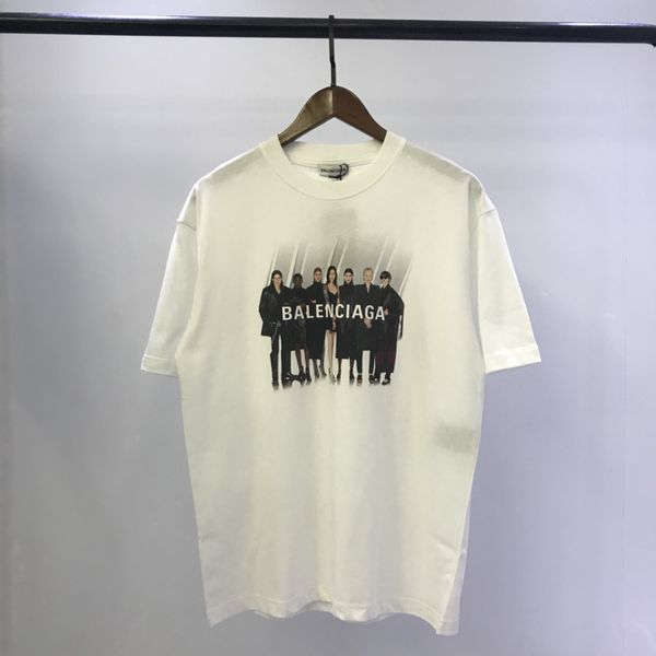 B*alenciaga T-shirt Top Quality DSX 20230619-1