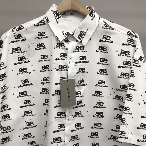 B*alenciaga shirt Top Quality DSX 20230620-1