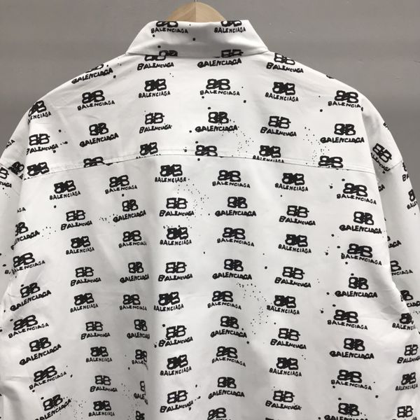 B*alenciaga shirt Top Quality DSX 20230620-1