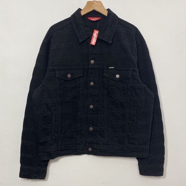 S*upreme Denim Trucker Jacket Top Quality AM 20230701-29