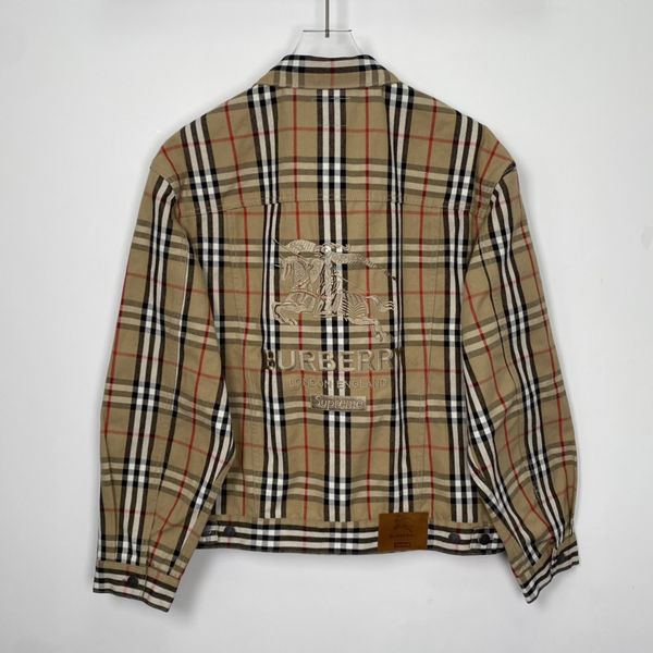S*upreme Trucker Jacket Top Quality AM 20230701-68
