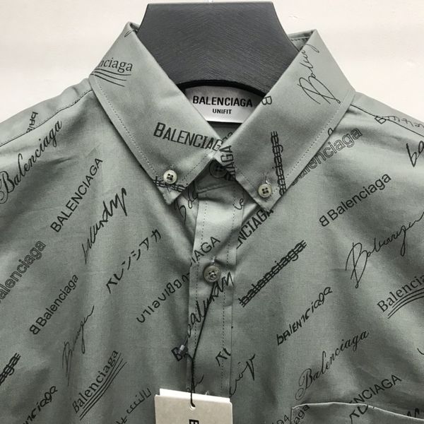 B*alenciaga  Shirt Top Quality DSX 20230921-19