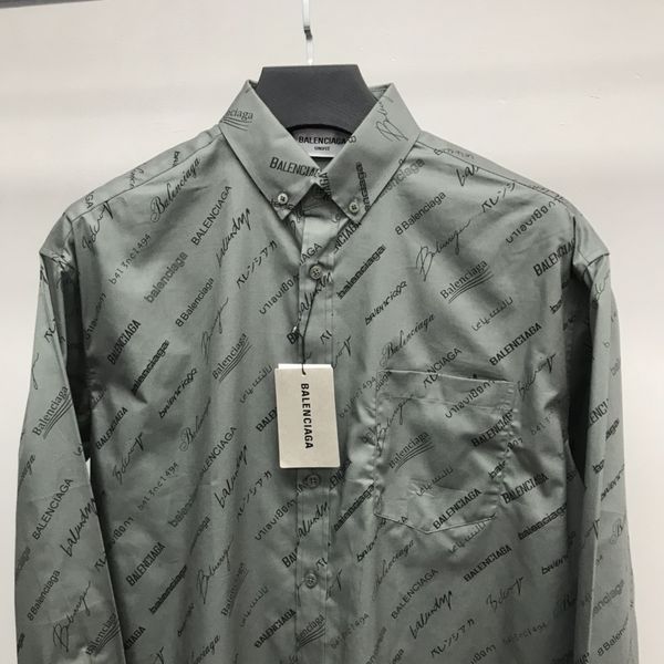 B*alenciaga  Shirt Top Quality DSX 20230921-19