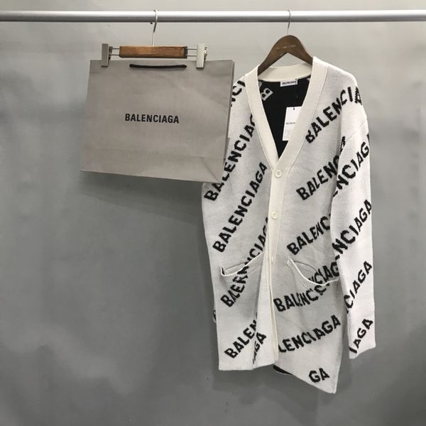 B*alenciaga Cardigan Top Quality DSX 20231009-80