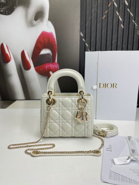 D*ior Handbag Top Quality HT 20231016-77 17*15*7 cm