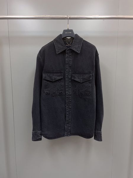 L*ouis V*uitton Jeans Jacket  Top Quality D17 20231030-51