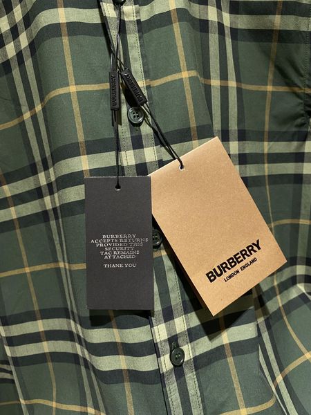 B*URBERRY  Shirt Top Quality D17 20231031-15