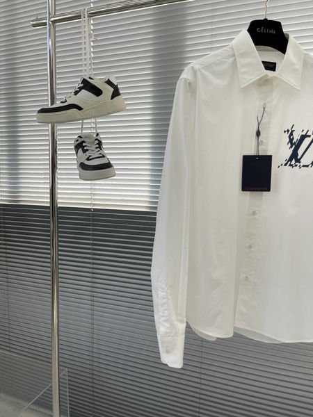 L*ouis V*uitton shirt Top Quality D17 20231107-86