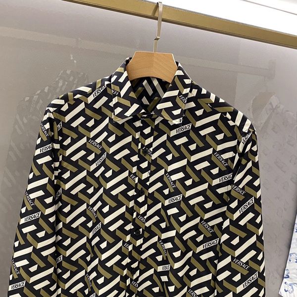 V*ERSACE Shirt Top Quality D17 20231108-14