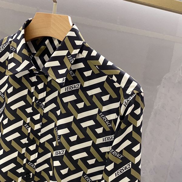 V*ERSACE Shirt Top Quality D17 20231108-14
