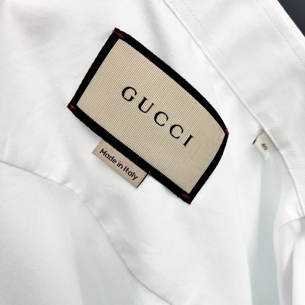 G*ucci shirt  Top Quality D17 20240323-1