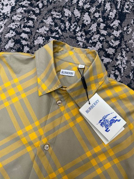 B*URBERRY  shirt Top Quality D17 20240328-23