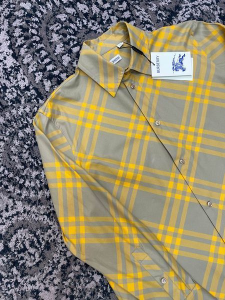 B*URBERRY  shirt Top Quality D17 20240328-23