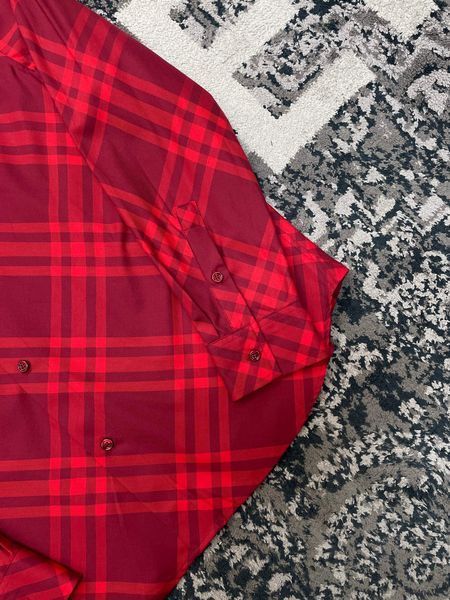 B*URBERRY  shirt Top Quality D17 20240328-24