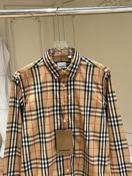 B*URBERRY  shirt Top Quality D17 20240329-17