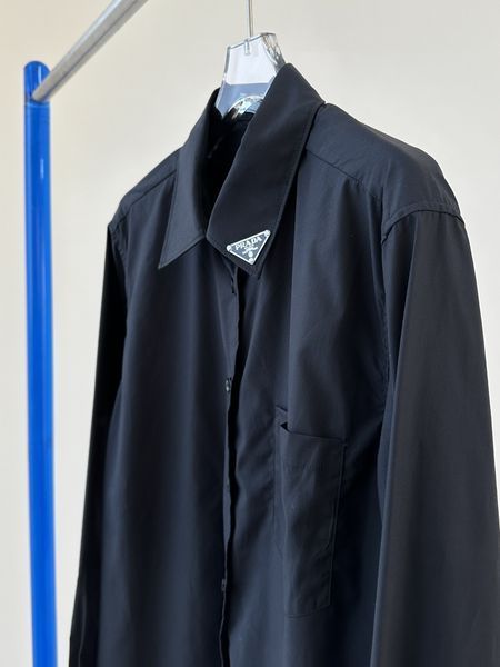 P*rada shirt Top Quality D17 20240403-11