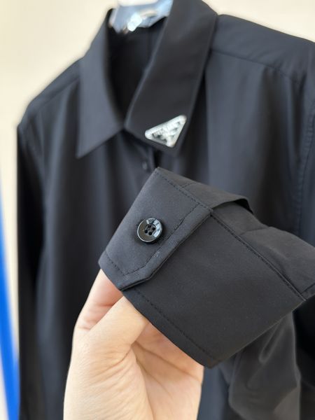 P*rada shirt Top Quality D17 20240403-11