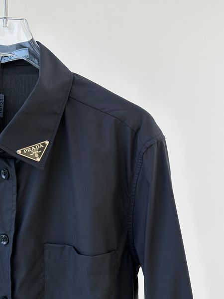 P*rada shirt Top Quality D17 20240403-11