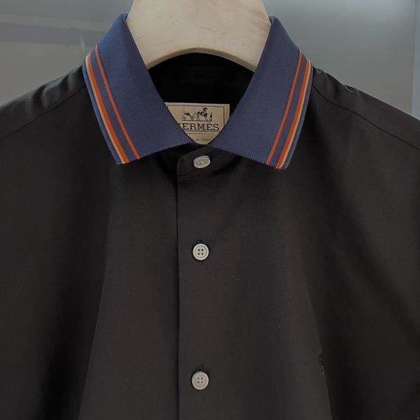 H*ermes shirt Top Quality D17 20240413-4
