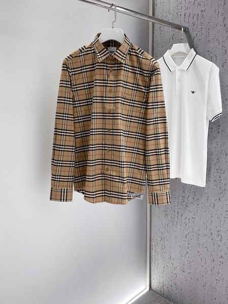 B*URBERRY  shirt Top Quality D17 20240419-37