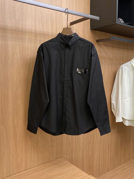 B*alenciaga shirt Top Quality D17 20240420-28