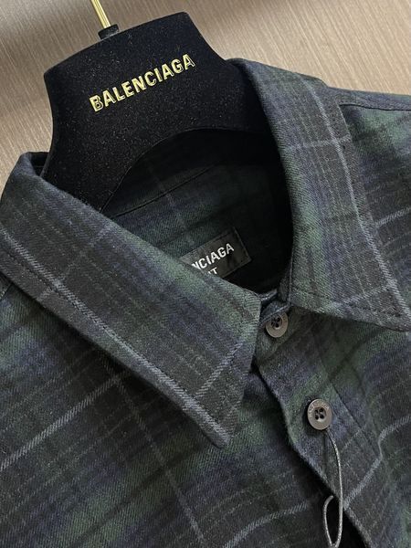 B*alenciaga shirt Top Quality D17 20240430-39