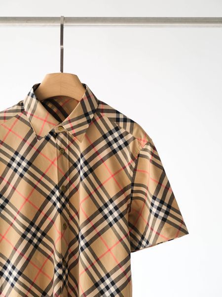 B*URBERRY  shirt Top Quality D17 20240511-35
