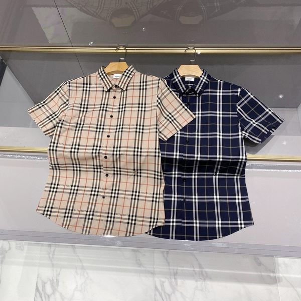 B*URBERRY  shirt Top Quality D17 20240514-7