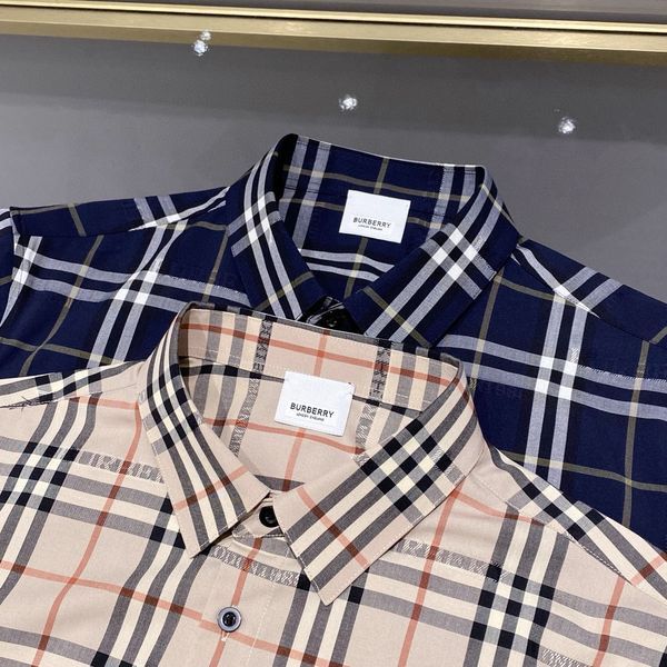 B*URBERRY  shirt Top Quality D17 20240514-7