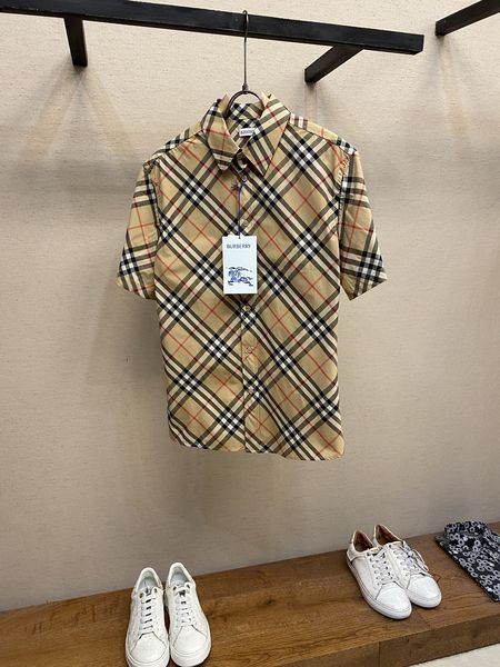 B*URBERRY  shirt Top Quality D17 20240515-7