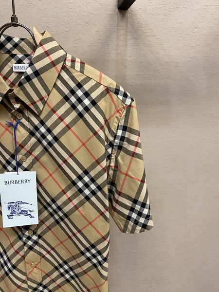 B*URBERRY  shirt Top Quality D17 20240515-7