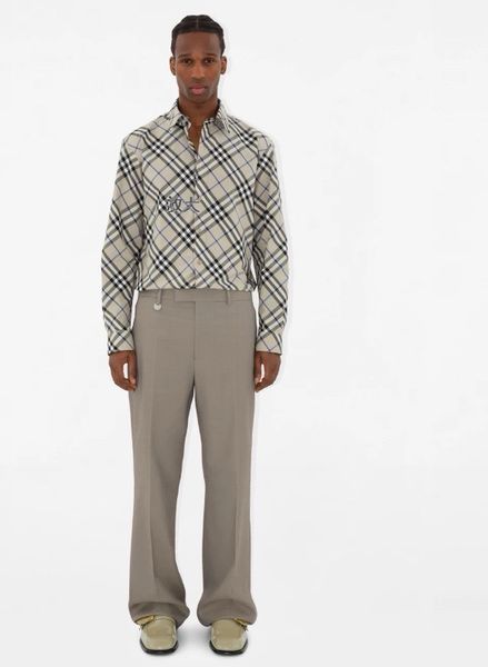 B*URBERRY  shirt Top Quality D17 20240518-1