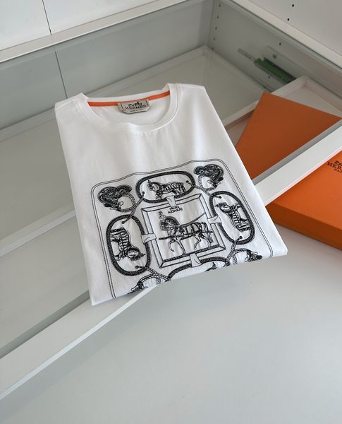 H*ermes shirt Top Quality D17 20240525-1