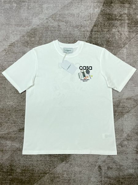 C*asablanca T-shirt Top Quality AML20240605-7