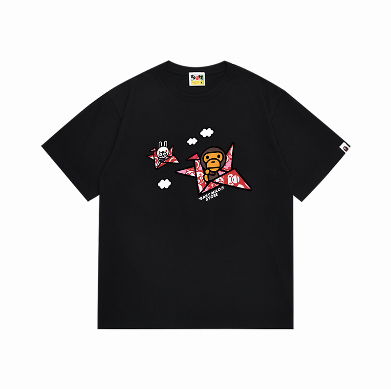 B*ape T-shirt Top Quality Qiqi 20240718-138