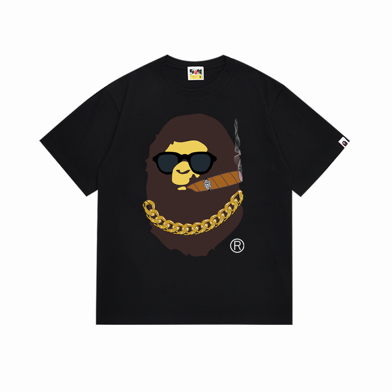 B*ape T-shirt Top Quality Qiqi 20240718-147