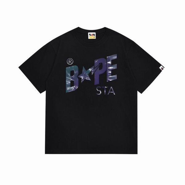 B*ape T-shirt Top Quality Qiqi 20240719-56
