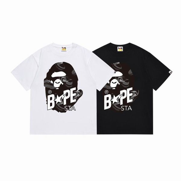 B*ape T-shirt Top Quality Qiqi 20240719-61
