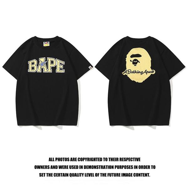 B*ape T-shirt Top Quality Qiqi 20240720-31