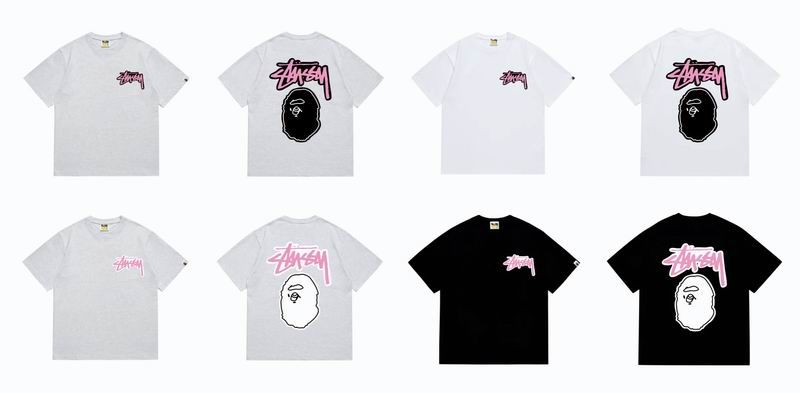 B*ape T-shirt Top Quality Qiqi 20240718-119