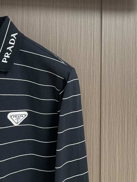 P*rada Shirt & POLO Quality Qiqi 20240805-9