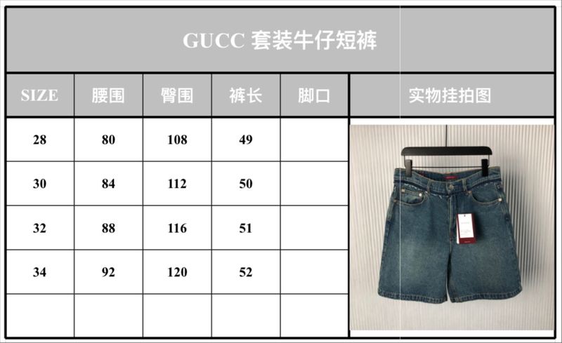 G*ucci  Shorts Top Quality D17 20240807-22