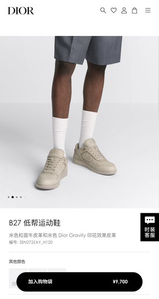 D*ior Top  Sneaker Low RR 20240815-5