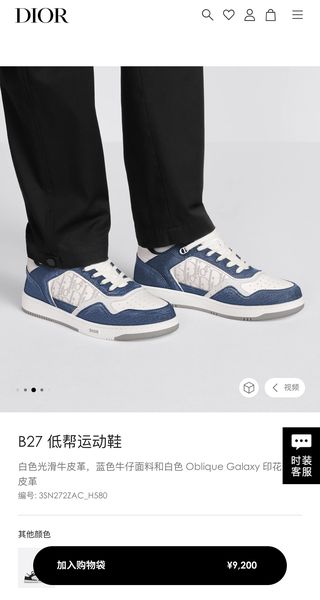 D*ior Top  Sneaker Low RR 20240815-50