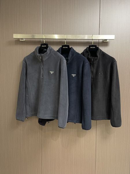 P*rada  Coat Top Quality D17 20240821-19