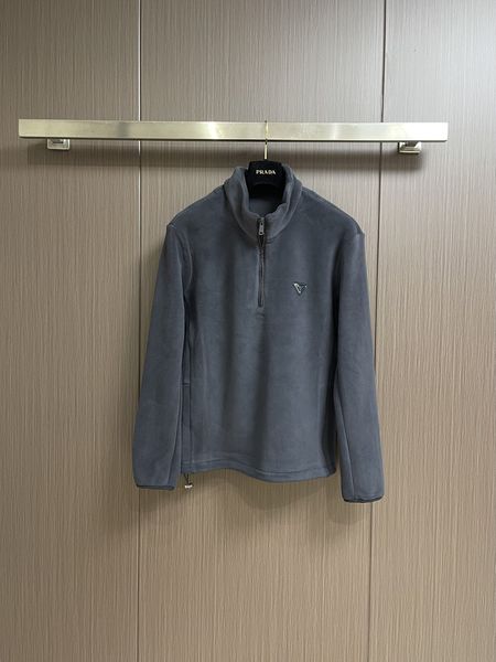 P*rada  Coat Top Quality D17 20240821-19