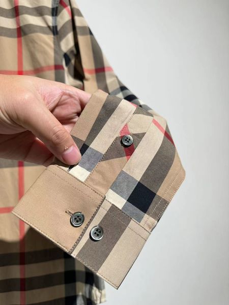 B*URBERRY  shirt Top Quality D17 20240824-2